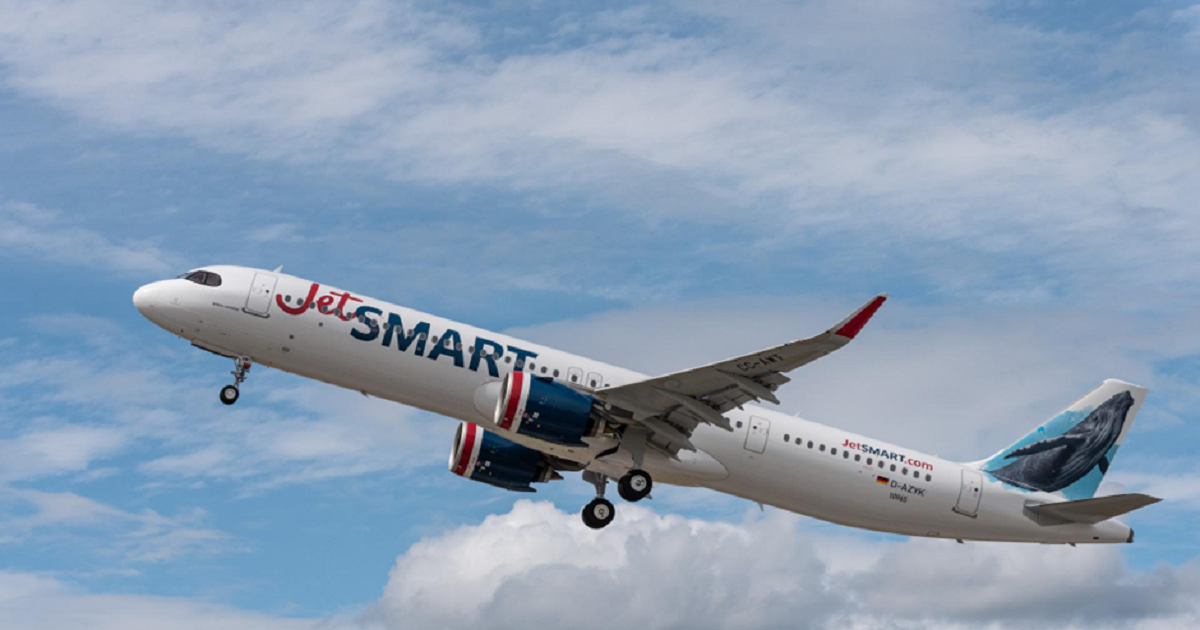 JetSMART receives its first Airbus A321neo
