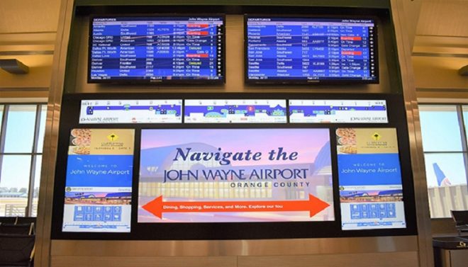 John Wayne Airport introduces interactive digital wayfinding