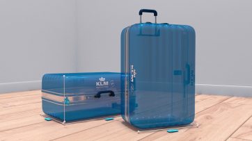 KLM AR hand baggage check