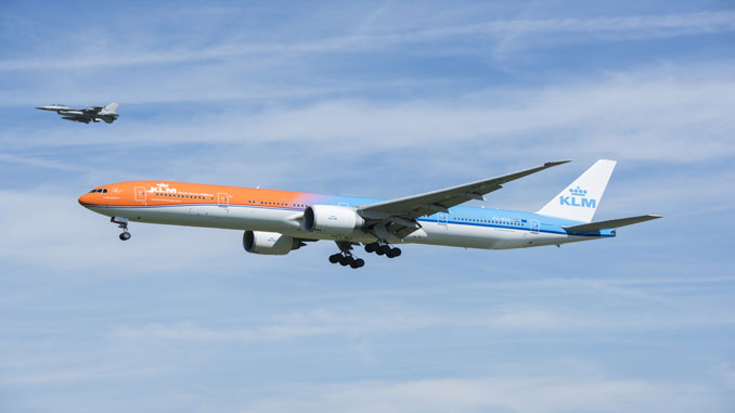 KLM flies Olympians back to Amsterdam