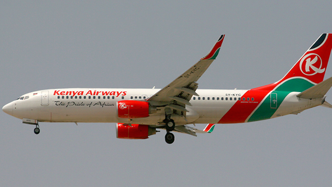 Kenya Airways Boeing 737-800