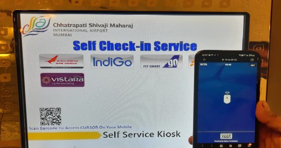 Mumbai Airport offers touchless self-service check-in