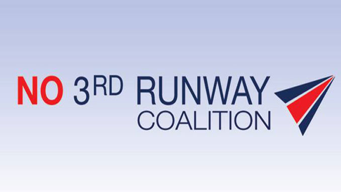Major new coalition launched to fight Heathrow third runway