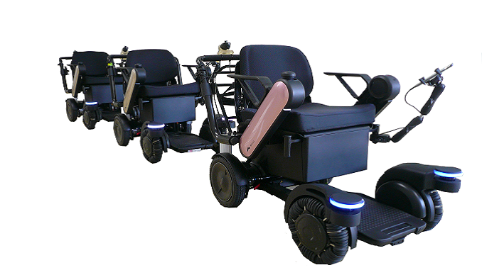 Panasonic self-driving wheelchair