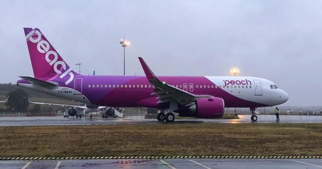 Peach Airbus A320neo