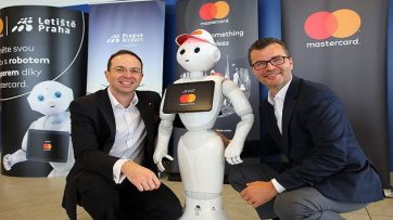 Pepper at Prague Airport