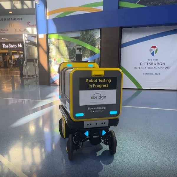 Pittsburgh trials robots to deliver products to passengers