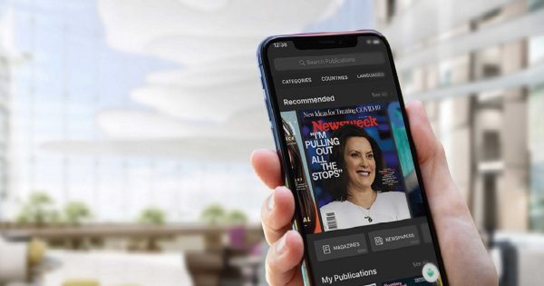 Aspire Lounges replace printed material with PressReader