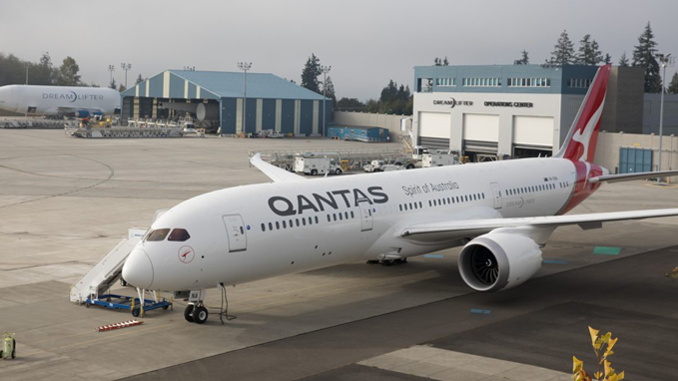 Qantas 1st Dreamliner