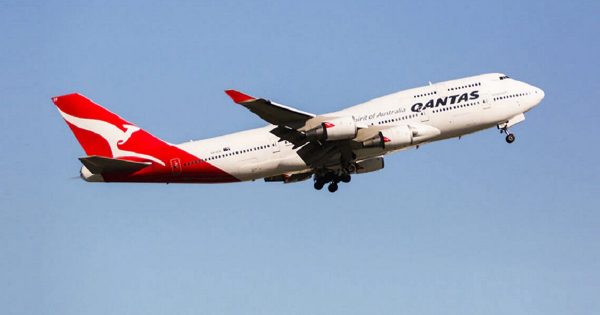 Last ever Qantas 747 flight