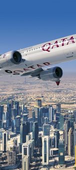 Qatar picks Inmarsat for  inflight broadband on 787-9 and 737-10 fleet