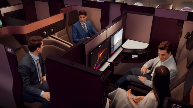 Qatar Airways unveils QSuite Business Class