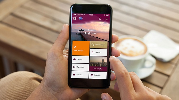 Qatar Airways mobile app