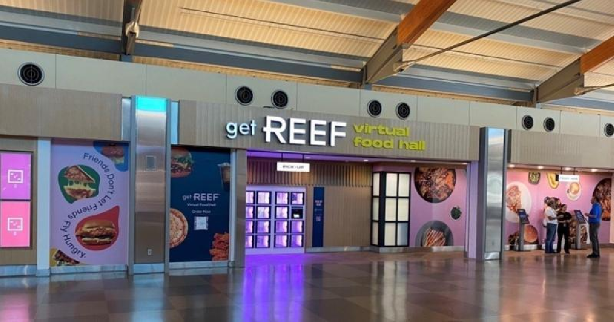 REEF virtual food hall at RDU