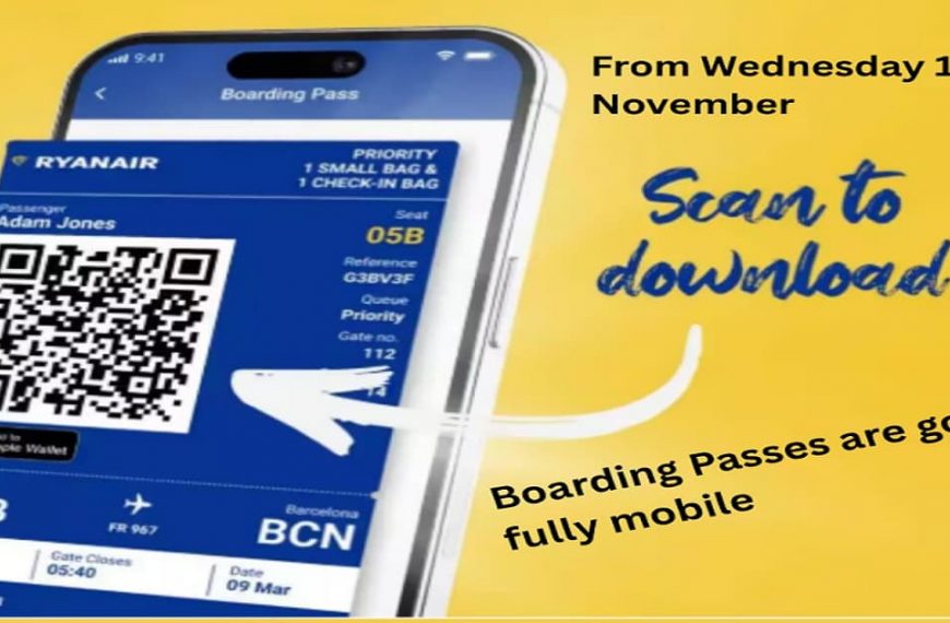 Ryanair scraps paper boarding passes