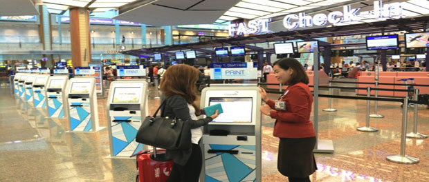 Changi T2 starts self tagging and bag drop at Terminal 2