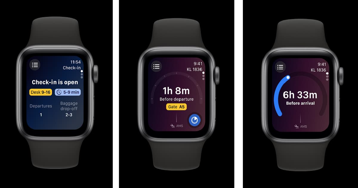 Schiphol takes flight with Apple Watch App
