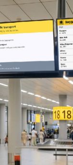 Passengers at Schiphol can now get time when bags will arrive
