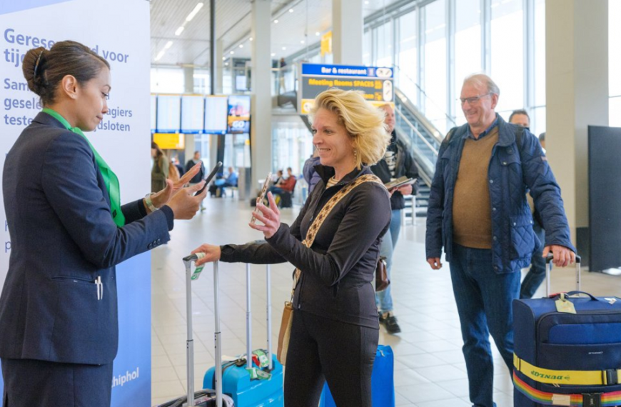 Schiphol introduces pre-booked security check time slots