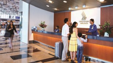 Singapore Airlines passenger service