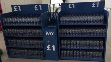 Stansted unveils ‘honesty box’ water stations