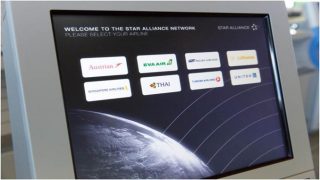 Star Alliance new check-in concept at Narita Terminal 1