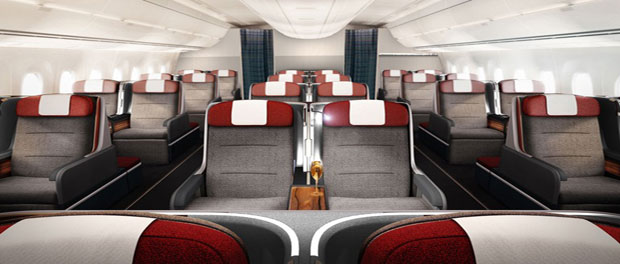 TAM's A350 has 30 Premium Business seats.
