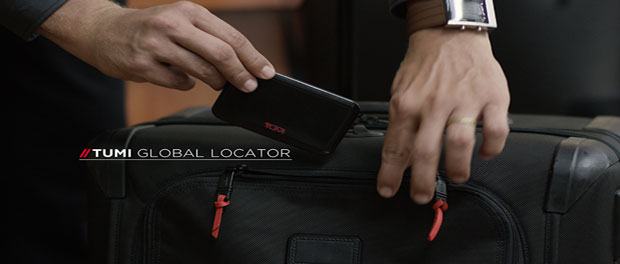TUMI Global Locator tracks your bags
