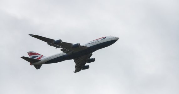 British Airways 747 takes off for the last time