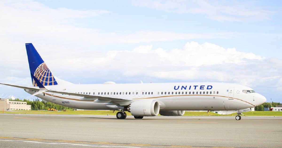 United Airlines Boeing 7373 MAX
