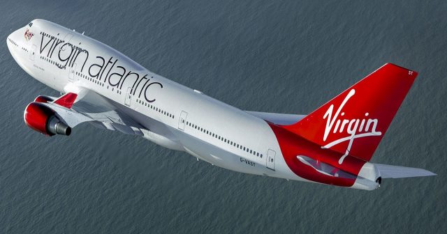 Virgin Atlantic last ever 747 flight?