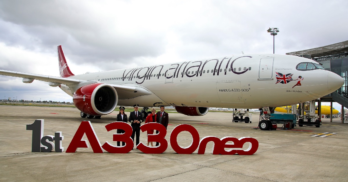 Virgin Atlantic receives its first A330neo