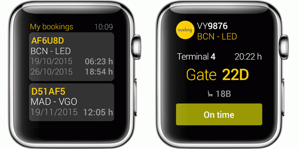 Vueling announces app for Apple Watch
