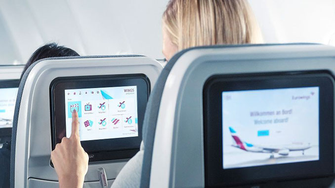 Eurowings passengers can now enjoy IFE using own devices