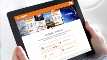 easyJet inflight entertainment